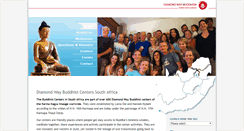 Desktop Screenshot of buddhism-southafrica.org