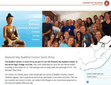 Tablet Screenshot of buddhism-southafrica.org